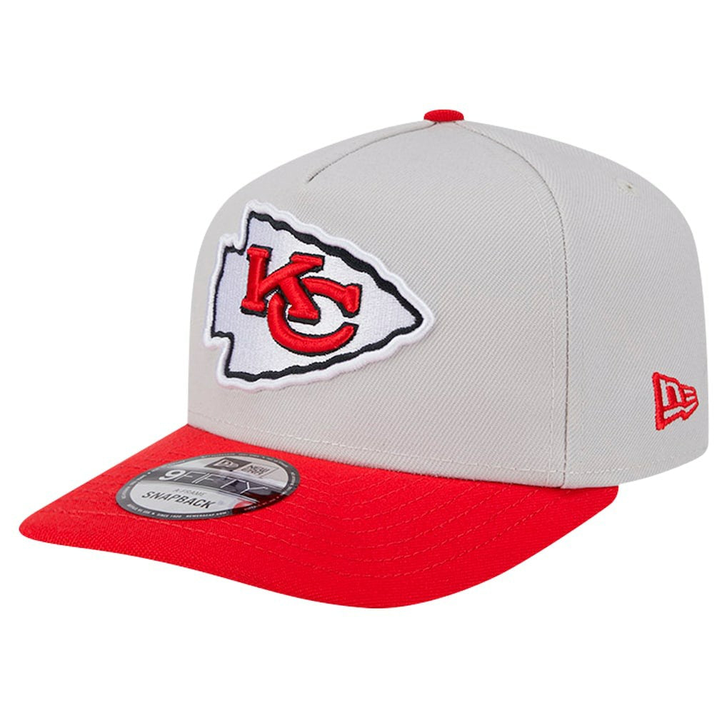 Kansas City Chiefs New Era Decent 9FIFTY A-Frame Snapback Hat