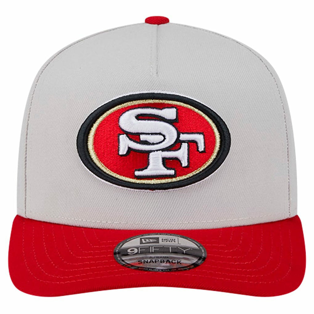San Francisco 49ers New Era Decent 9FIFTY A-Frame Snapback Hat