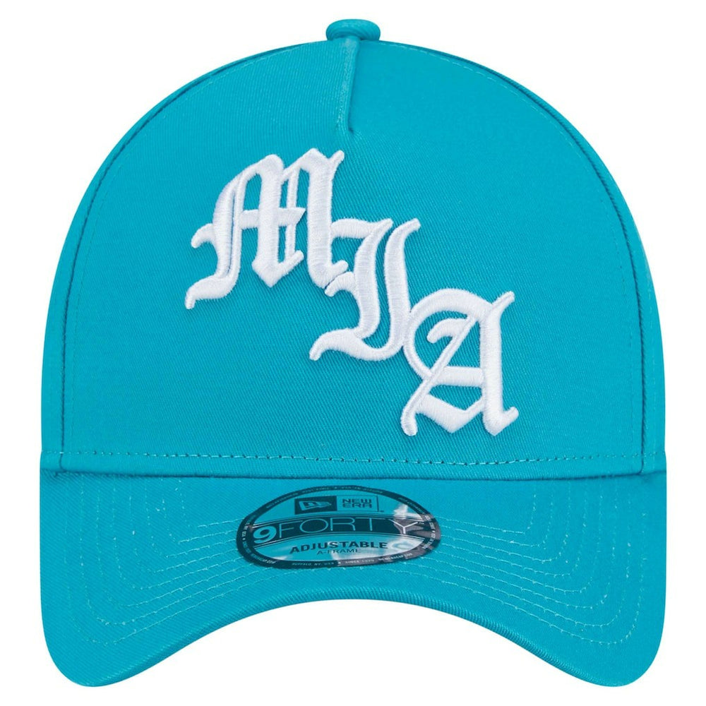Miami Dolphins New Era Mystic 9FORTY A-Frame Adjustable Hat