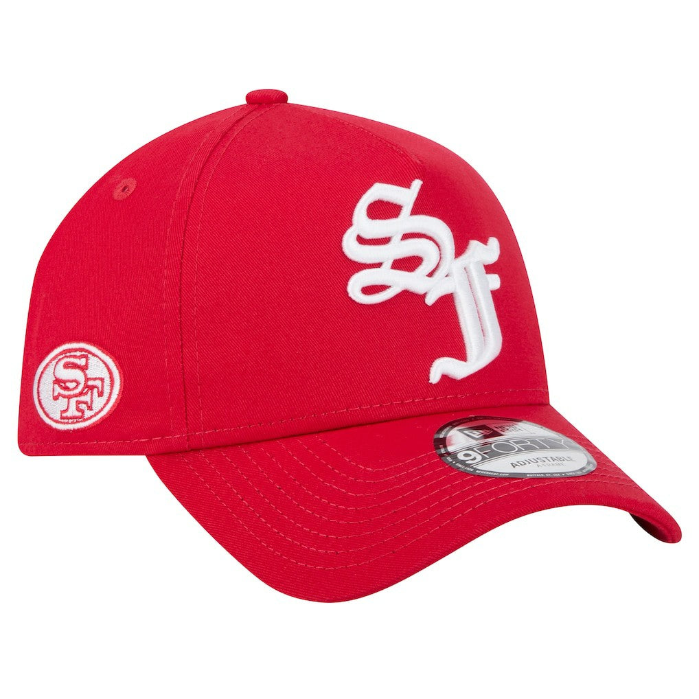 San Francisco 49ers New Era Mystic 9FORTY A-Frame Adjustable Hat