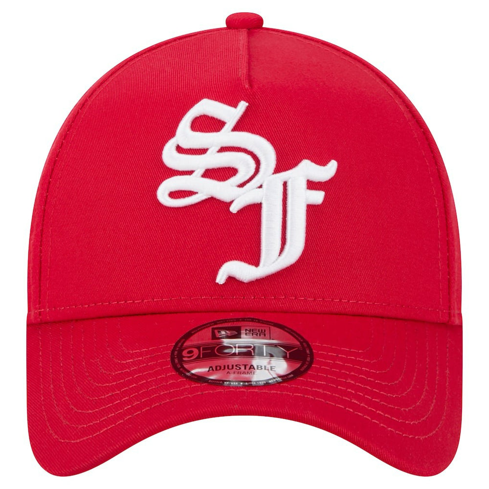 San Francisco 49ers New Era Mystic 9FORTY A-Frame Adjustable Hat
