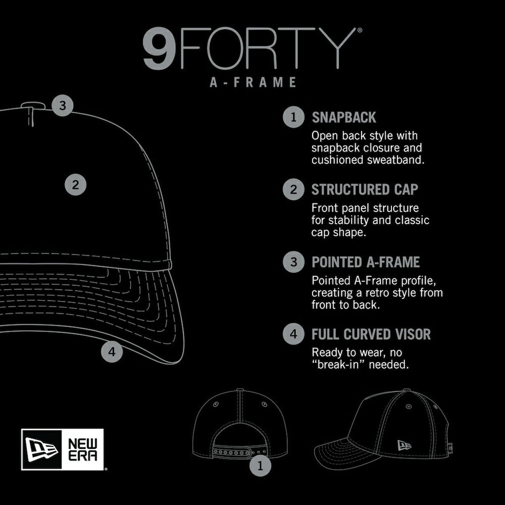 Pittsburgh Steelers New Era Mystic 9FORTY A-Frame Adjustable Hat