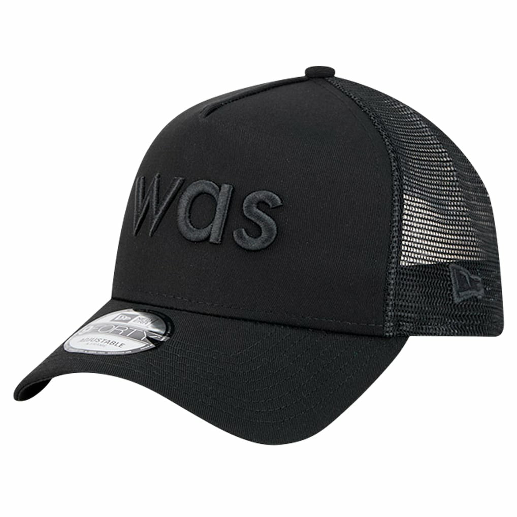 Washington Commanders New Era Domain 9FORTY A-Frame Trucker Adjustable Hat