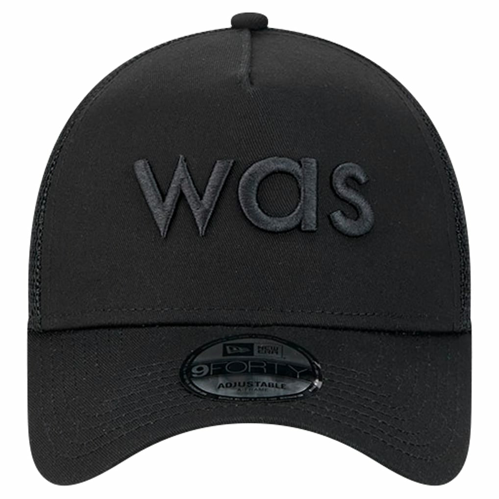 Washington Commanders New Era Domain 9FORTY A-Frame Trucker Adjustable Hat