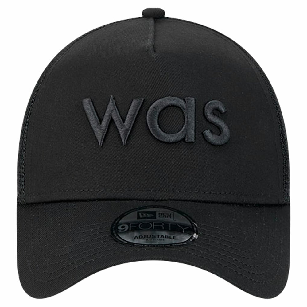 Washington Commanders New Era Domain 9FORTY A-Frame Trucker Adjustable Hat
