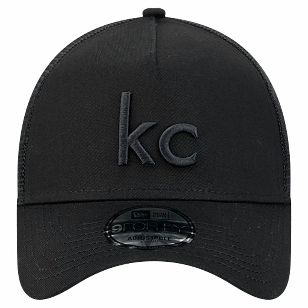 Kansas City Chiefs New Era Domain 9FORTY A-Frame Trucker Adjustable Hat