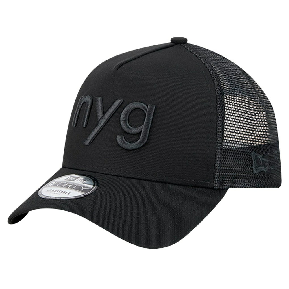New York Giants New Era Domain 9FORTY A-Frame Trucker Adjustable Hat