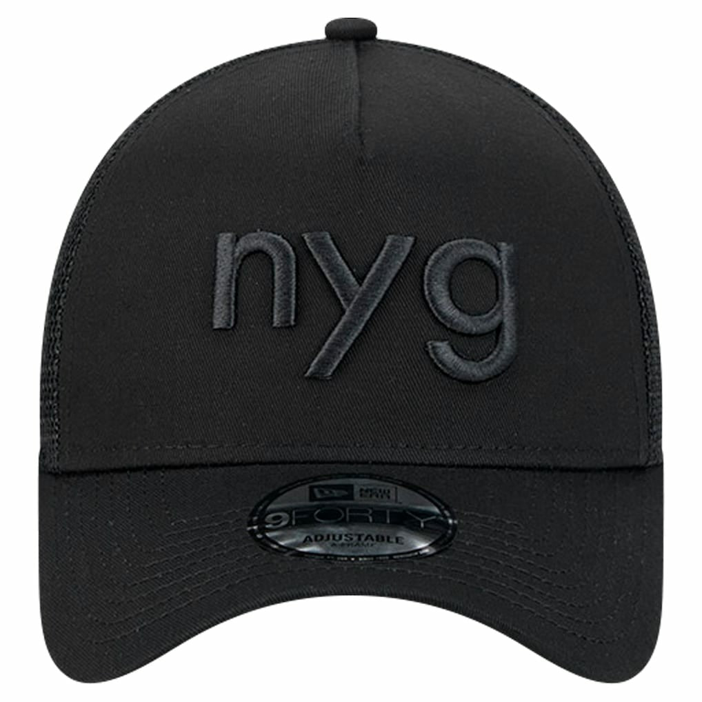New York Giants New Era Domain 9FORTY A-Frame Trucker Adjustable Hat