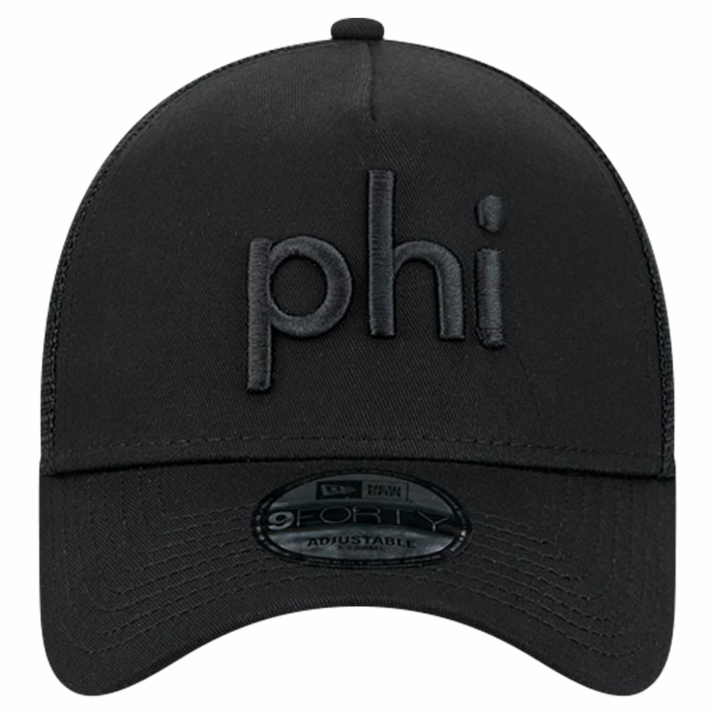 Philadelphia Eagles New Era Domain 9FORTY A-Frame Trucker Adjustable Hat
