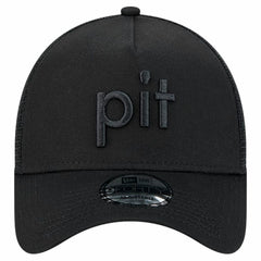 Pittsburgh Steelers New Era Domain 9FORTY A-Frame Trucker Adjustable Hat