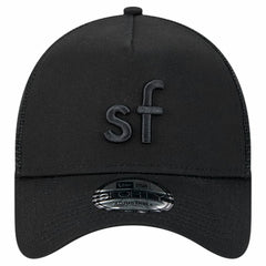 San Francisco 49ers New Era Domain 9FORTY A-Frame Trucker Adjustable Hat