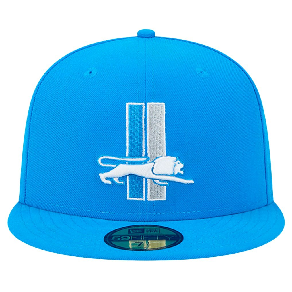 Detroit Lions New Era Omaha Throwback 59FIFTY Fitted Hat