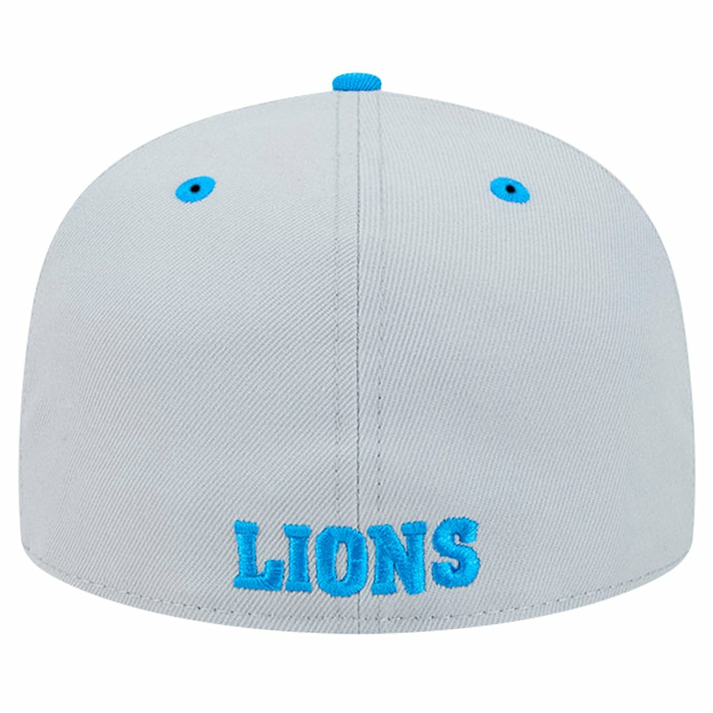 Detroit Lions New Era Flipside Two-Tone 59FIFTY Fitted Hat