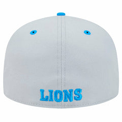 Detroit Lions New Era Flipside Two-Tone 59FIFTY Fitted Hat