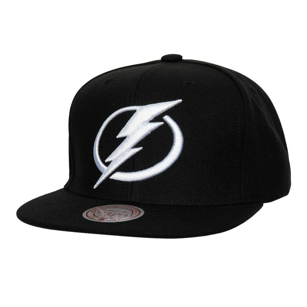 Tampa Bay Lightning Mitchell & Ness Core Top Spot Snapback Hat Online