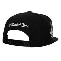 Boston Bruins Mitchell & Ness Core Top Spot Snapback Hat Discount