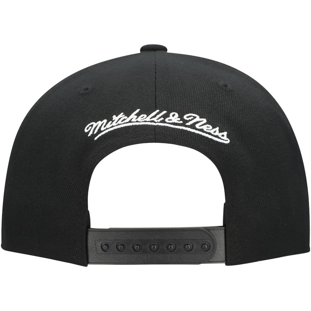New Jersey Devils Mitchell & Ness Core Top Spot Snapback Hat Online