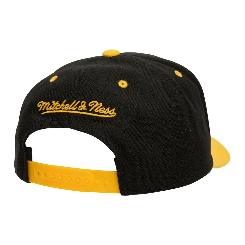 Boston Bruins Mitchell & Ness All In 2.0 Pro Crown Adjustable Hat For Sale
