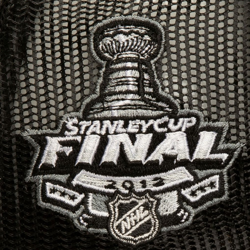 Los Angeles Kings Mitchell & Ness SOUL Collection Golden Stanley Cup Champions Trucker Adjustable Hat For Sale