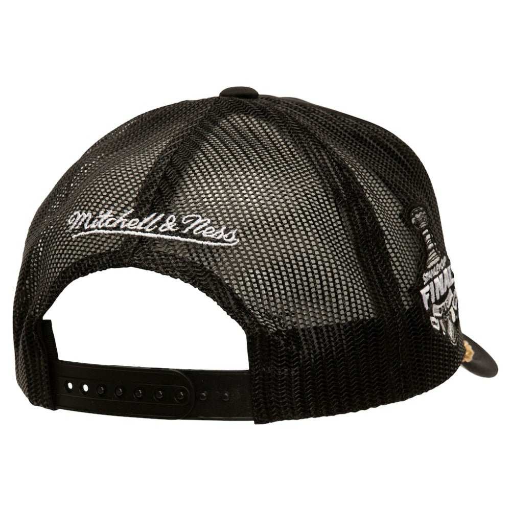 Boston Bruins Mitchell & Ness SOUL Collection Golden Stanley Cup Champions Trucker Adjustable Hat On Sale