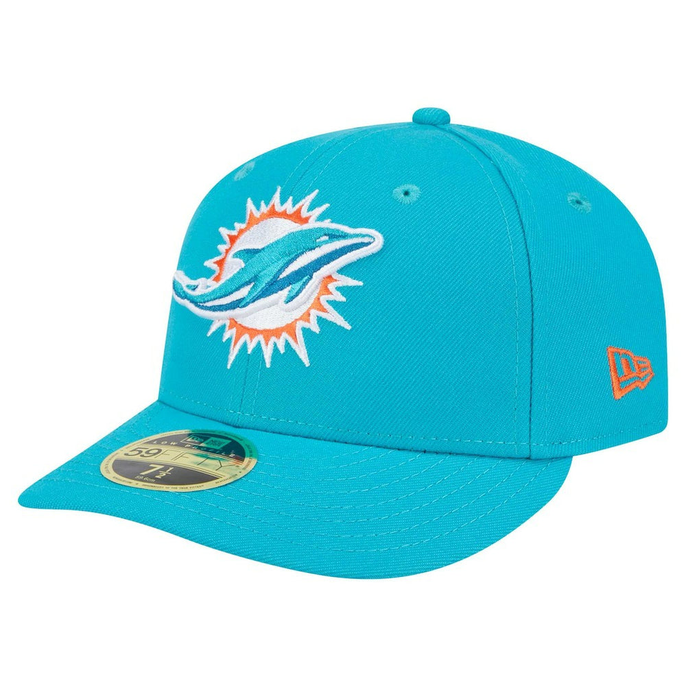 Miami Dolphins New Era Omaha Low Profile 59FIFTY Fitted Hat