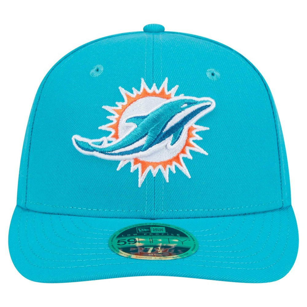 Miami Dolphins New Era Omaha Low Profile 59FIFTY Fitted Hat