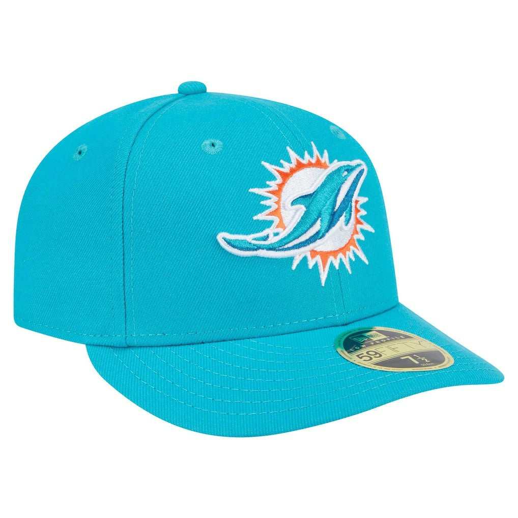 Miami Dolphins New Era Omaha Low Profile 59FIFTY Fitted Hat