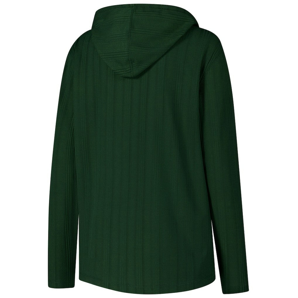 Green Bay Packers  Antigua Women's Opulent Long Sleeve Hoodie T-Shirt