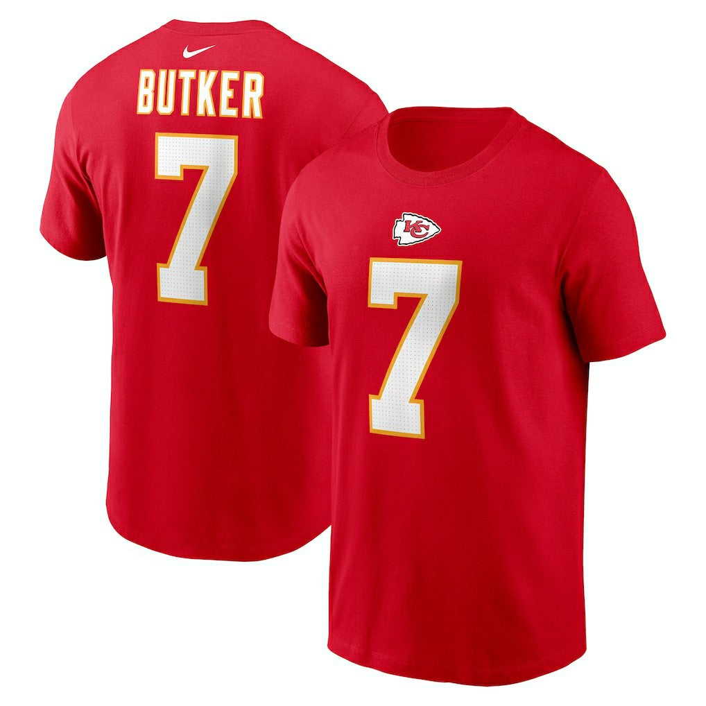 Kansas City Chiefs Nike Harrison Butker  Name & Number T-Shirt