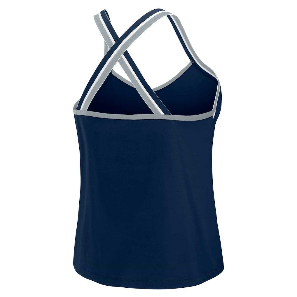 Dallas Cowboys  WEAR by Erin Andrews Women's Cross Strap Tri-Blend Tank Top