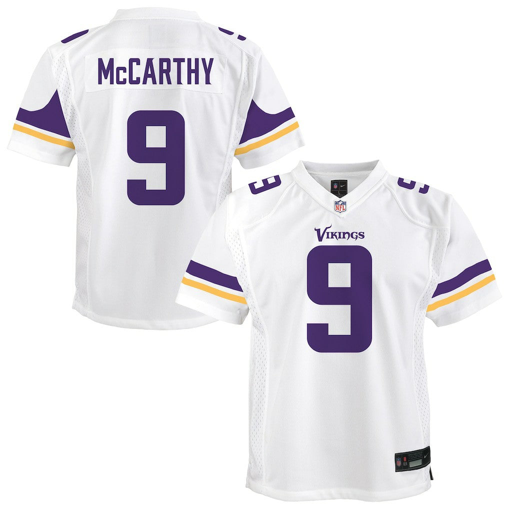 Minnesota Vikings Nike J.J. McCarthy  Youth Game Jersey