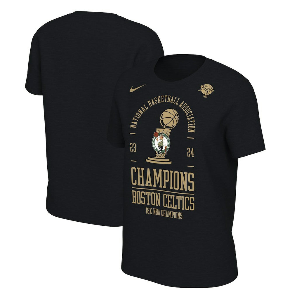 Boston Celtics Women's 18-Time NBA Finals Champions Locker Room T-Shirt Online