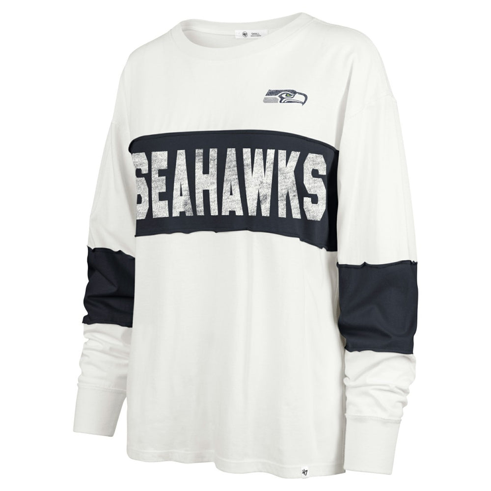 Seattle Seahawks 47 brand '47 Women's Clubhouse Pride Taylor Long Sleeve T-Shirt