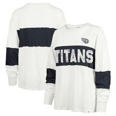 Tennessee Titans 47 brand '47 Women's Clubhouse Pride Taylor Long Sleeve T-Shirt