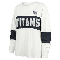 Tennessee Titans 47 brand '47 Women's Clubhouse Pride Taylor Long Sleeve T-Shirt