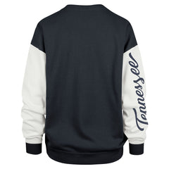 Tennessee Titans 47 brand '47 Women's Double Header Rise Andie Pullover Sweatshirt