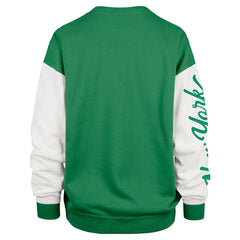 New York Jets 47 brand '47 Women's Double Header Rise Andie Pullover Sweatshirt