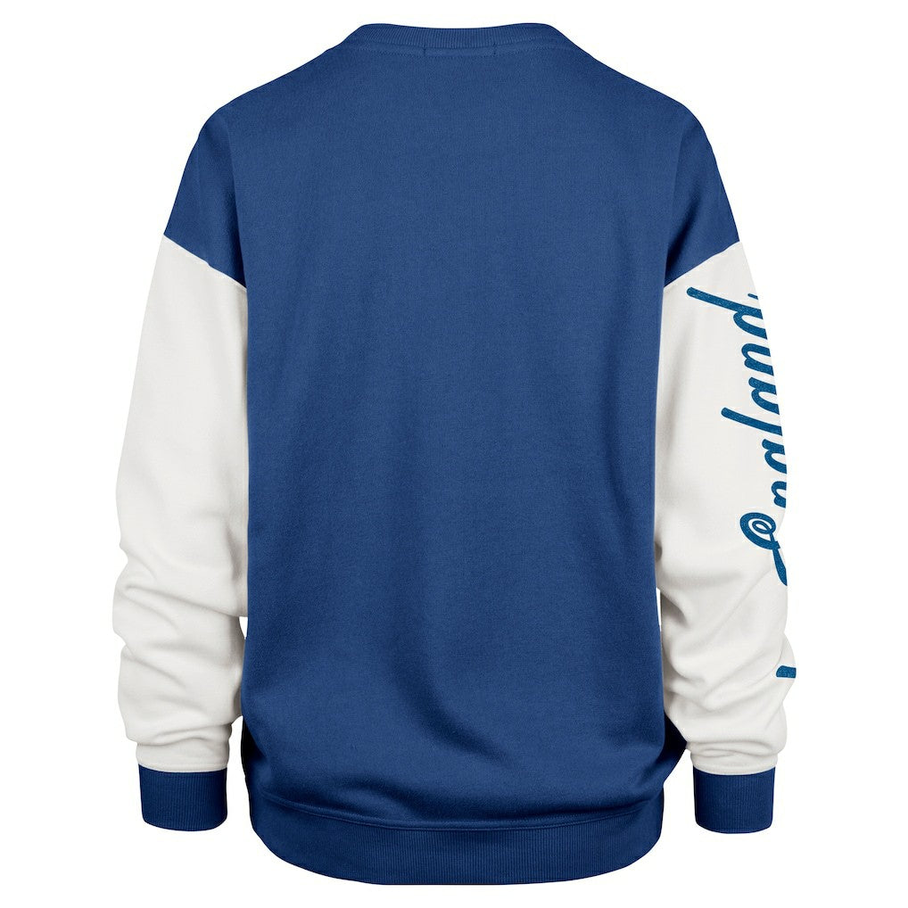New England Patriots 47 brand '47 Women's Double Header Rise Andie Pullover Sweatshirt