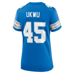 Detroit Lions Nike Isaac Ukwu  Women's Game Jersey
