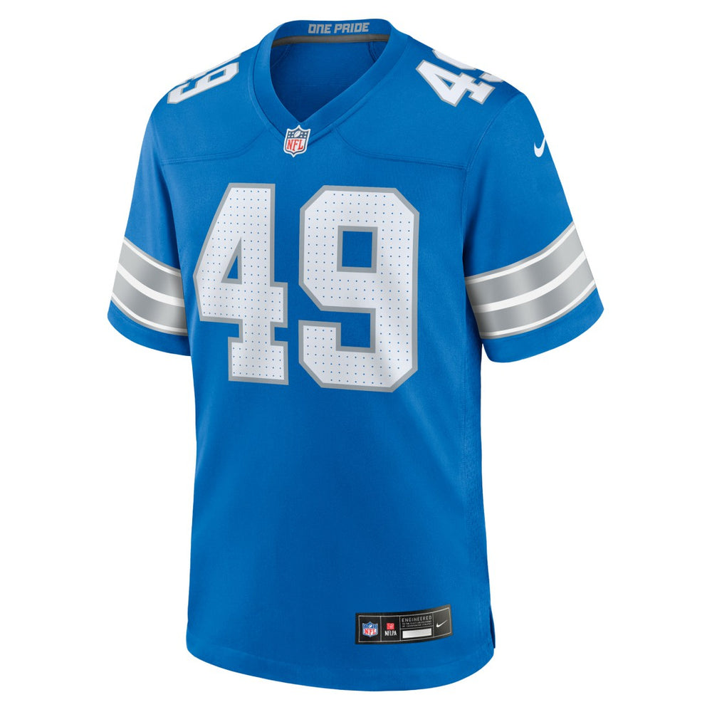 Detroit Lions Nike Hogan Hatten  Game Jersey
