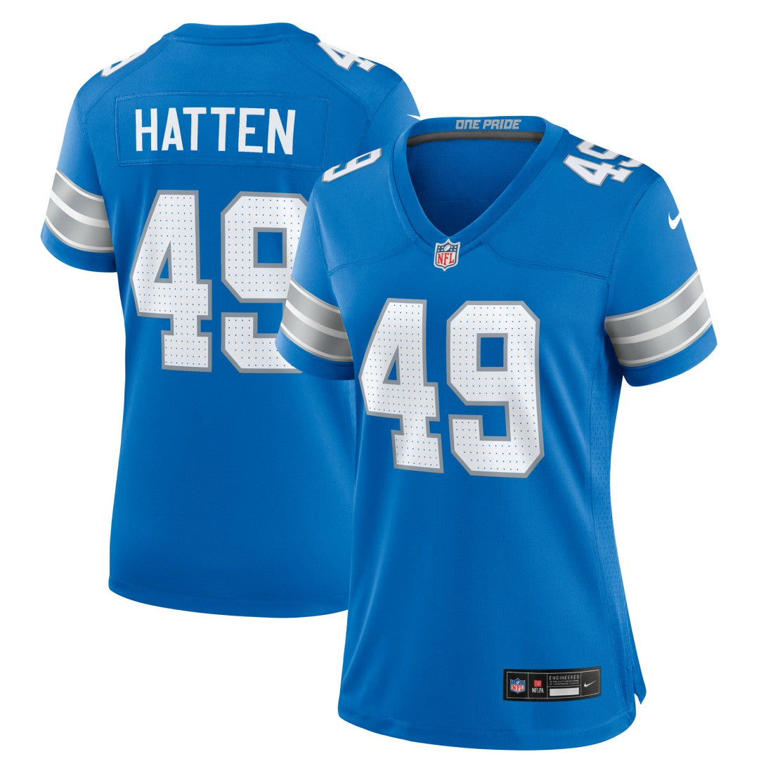 Detroit Lions Nike Hogan Hatten  Women's Game Jersey
