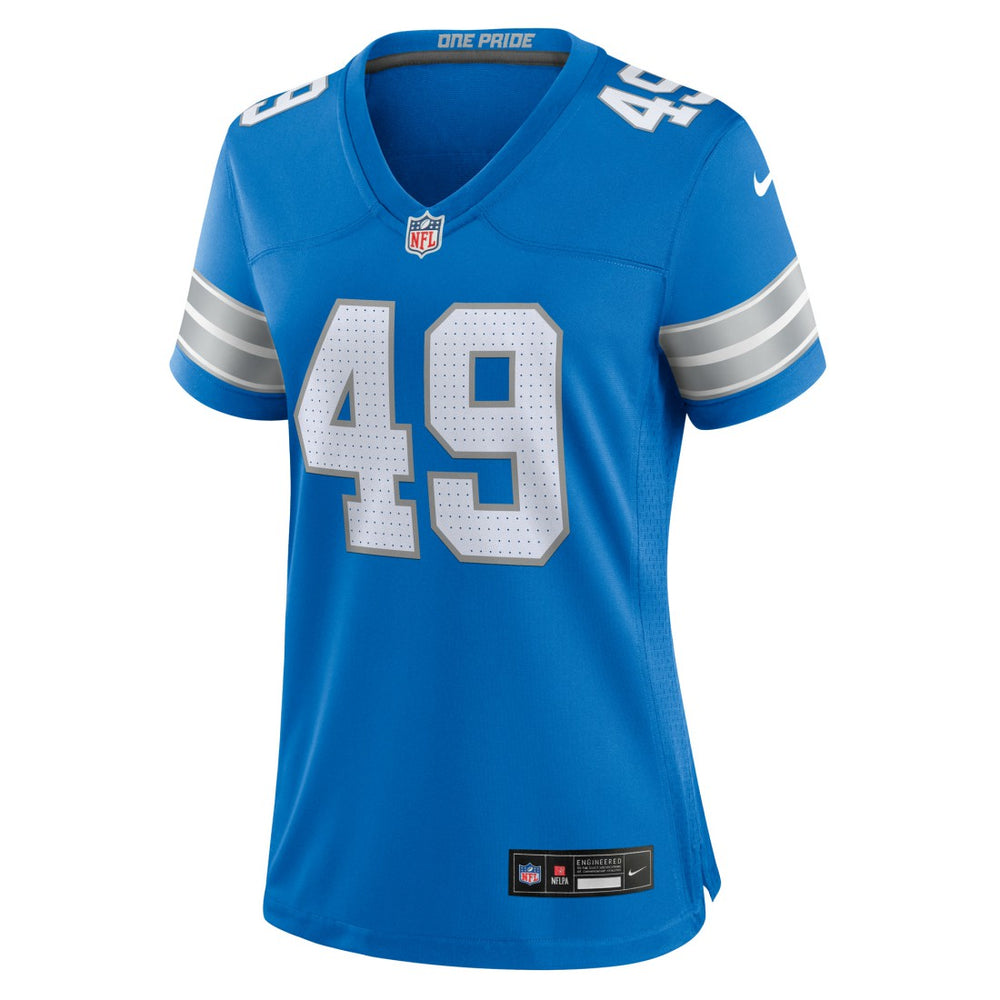Detroit Lions Nike Hogan Hatten  Women's Game Jersey