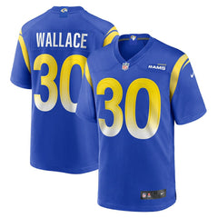 Los Angeles Rams Nike Josh Wallace  Game Jersey