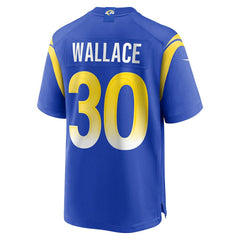 Los Angeles Rams Nike Josh Wallace  Game Jersey