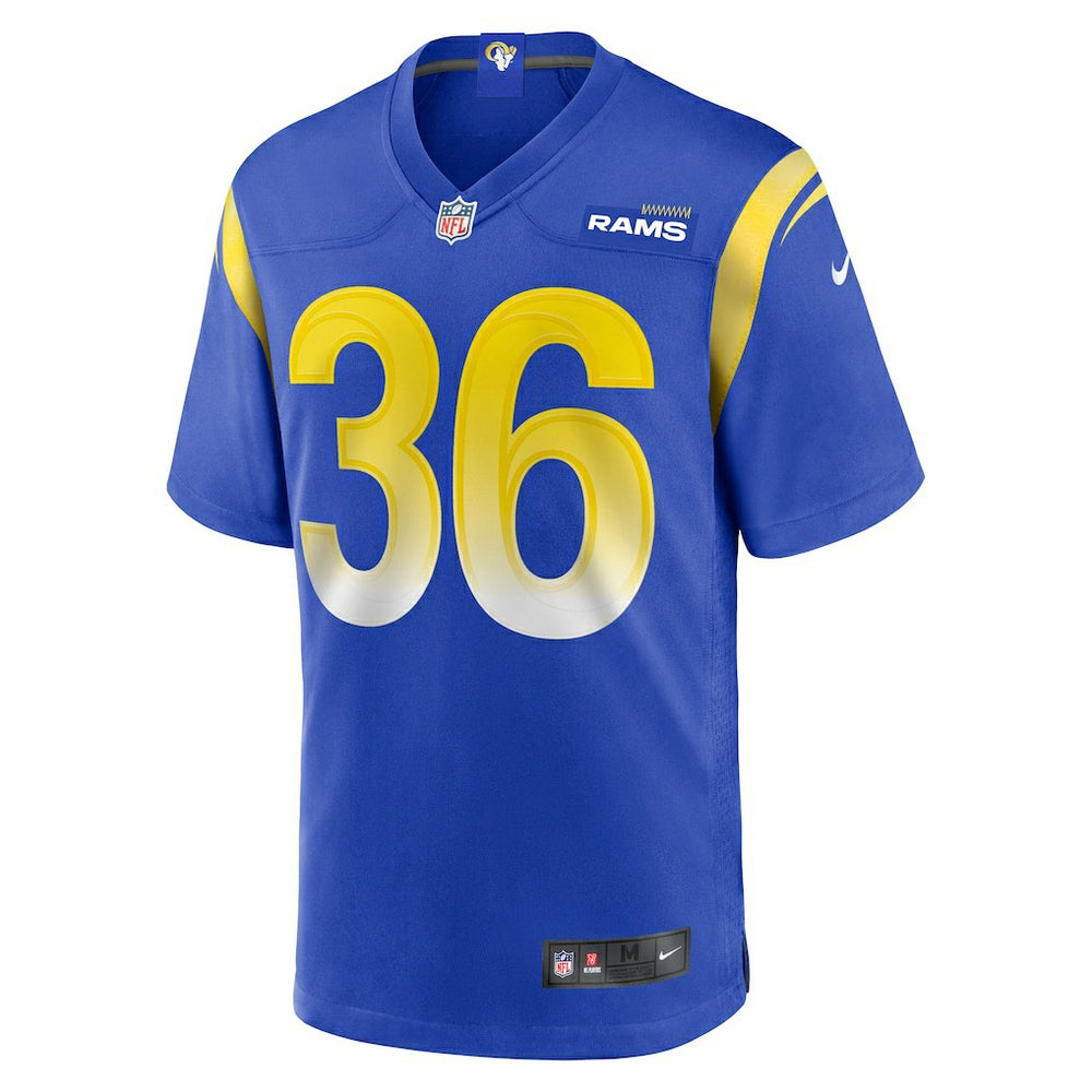 Los Angeles Rams Nike Charles Woods  Game Jersey
