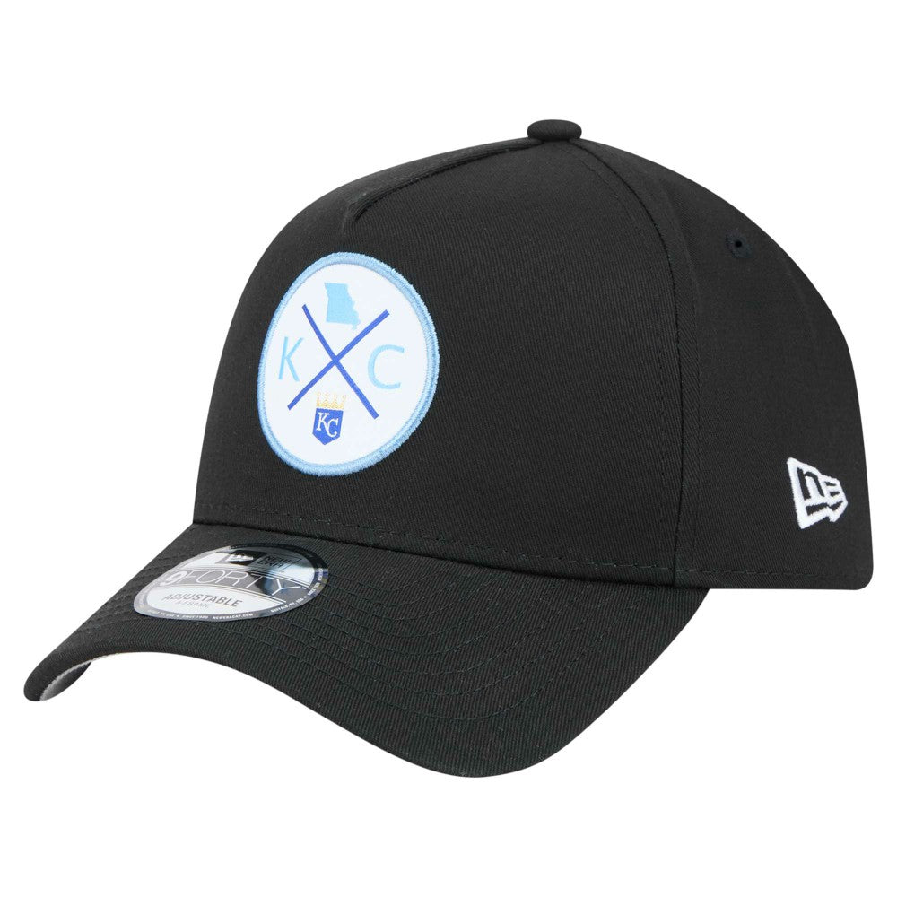 Kansas City Royals New Era 9FORTY A-Frame Adjustable Hat | MLB Outlet
