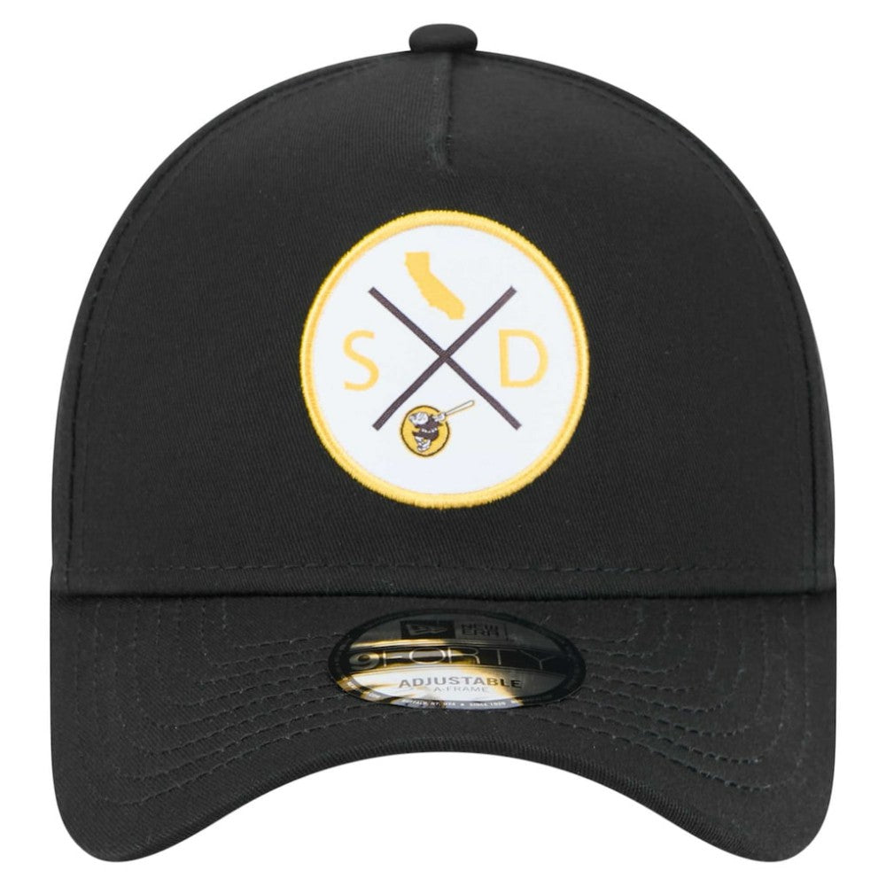 San Diego Padres New Era 9FORTY A-Frame Adjustable Hat | MLB Discount