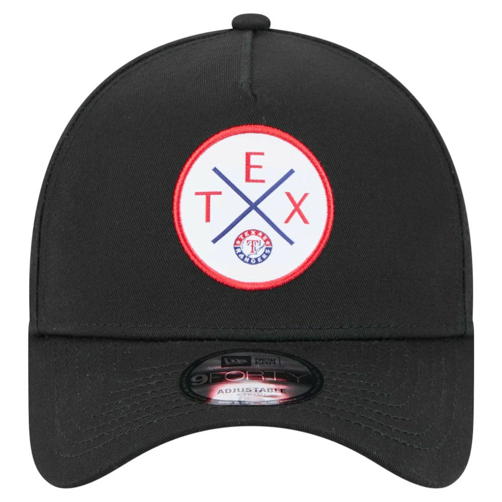 Texas Rangers New Era 9FORTY A-Frame Adjustable Hat | MLB Sale