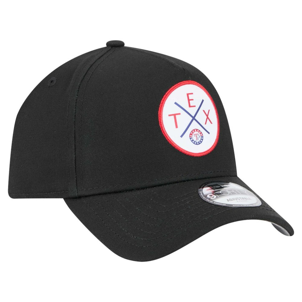 Texas Rangers New Era 9FORTY A-Frame Adjustable Hat | MLB Sale