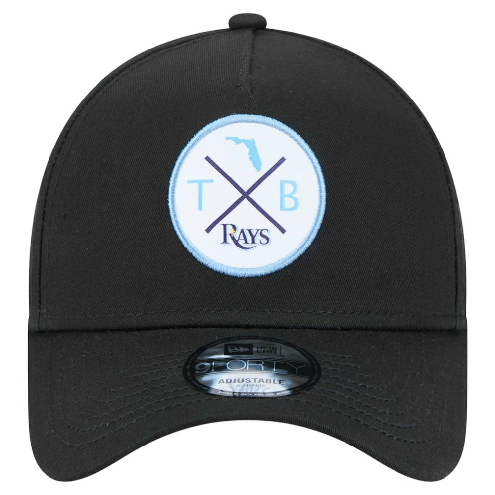 Tampa Bay Rays New Era 9FORTY A-Frame Adjustable Hat | MLB On Sale